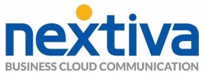 Nextiva Business Cloud Communication logo.